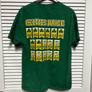 Boston Celtics Championship NBA t shirt by Majestic